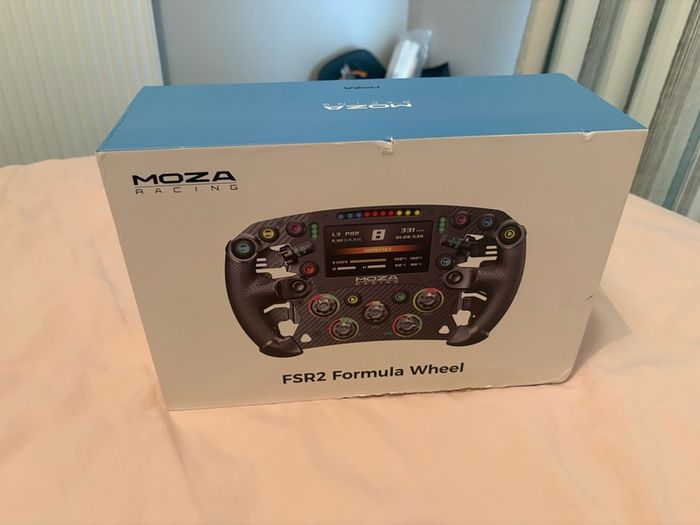 moza Formula wheel FSR2 like new