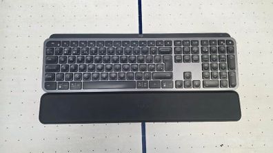 Logitech MX Keys Keyboard & Logitech MX Palm Rest - Desktop PC, Laptop