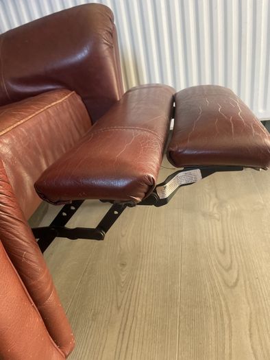 leather recliner armchair