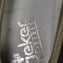 womens RIEKER casual shoes wedge heel trainers runners grey silver stars Size UK 7.5 EU 41 (AT1) Image 9