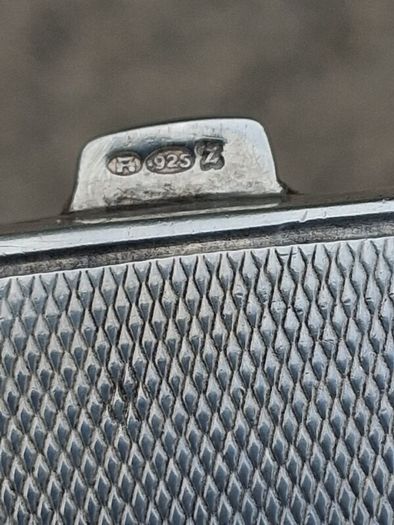 Joseph Gloster Sterling Silver Compact(1940,57grams)