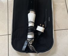 Ghd duet blowdry hair dryer brush in white