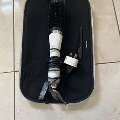 Ghd duet blowdry hair dryer brush in white