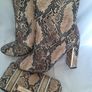 Snakeskin Ankle boots Image 2