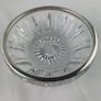 Vintage Hermann Bauer crystal bowl with silver rim Image 5