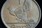 Ireland - 1946 - 1 Penny - Hen - AU - KM.11 - [2734]
