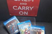 Thor Avengers captain america like new dvds