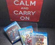 Thor Avengers captain america like new dvds