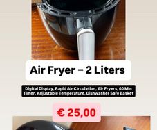 Air Fryer 2 Liters Digital
