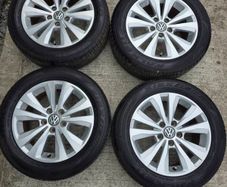 16" VW 5x112 DiamondCut Alloys New Tyres