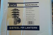 Outdoor Stainless Steel Wall Light with PIR