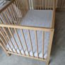 Childs cot and baby bath Image 7