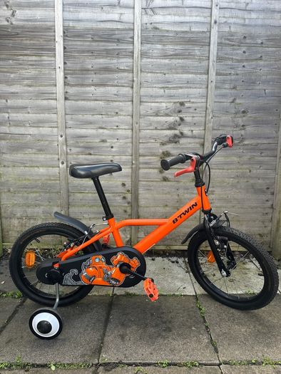 B'twin Robot 500 16" Bike For Kids Aged 4-6