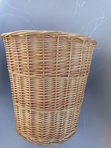 Vintage Waste paper basket wicker