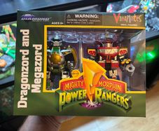 Rare - Power Rangers Dragonzord & Megazord Pack - Diamond Select Toys - sealed
