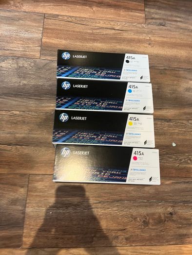 Set of HP 415A Colour Ink Toners