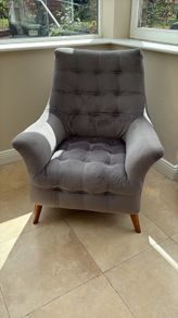 modern armchair