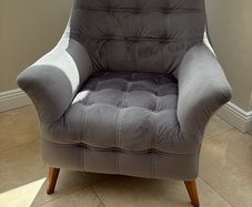 modern armchair