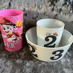 Bowl and mug