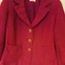KALIKO Fuchsia Pure Linen Blazer S14 Image 7
