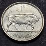 Ireland Excellent 1942 Silver Shilling 1s Coin Image 2