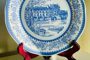 Gien France Chateau de la Loire Chenonceaux Dessert Plate BNIB Collectible Faience