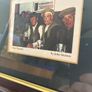 Irish Pub Scene "Men of Aran " Framed John Skelton Print Image 3