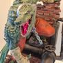 killer croc statue 3d printed and custom painted Image 2