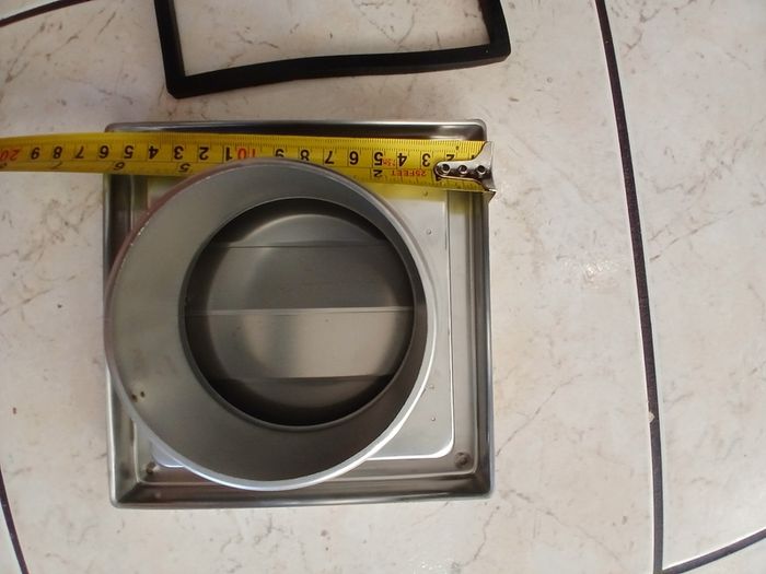 Stainless steel vent