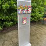 Large Silver Shop Display Stand With Hooks Image 4