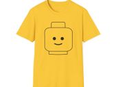 Lego Head T-Shirt Funny Gift Birthday PICK YOUR FACE