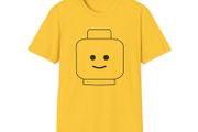 Lego Head T-Shirt Funny Gift Birthday PICK YOUR FACE