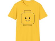 main image for ad Lego Head T-Shirt Funny Gift Birthday PICK YOUR FACE