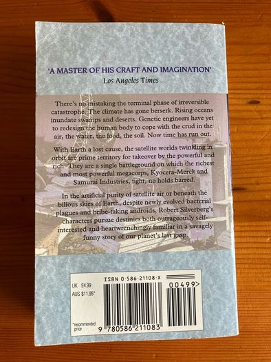 Science-Fantasy book:'Hot Sky At Midnight' by Robert Silverberg