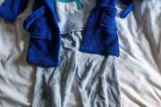pajamas and dressing gown, bathrobe