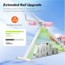 Ab Machine, Abs Workout Equipment, Adjustable Ab Trainer Machine for Abs Workout at Home Gym, Foldable, Knee Protection Image 8