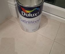 Dulux Pure White Satinwood Paint