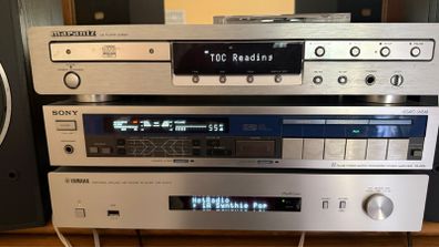 Vintage stereo set Sony, Yamaha , Marantz, Wharfedale