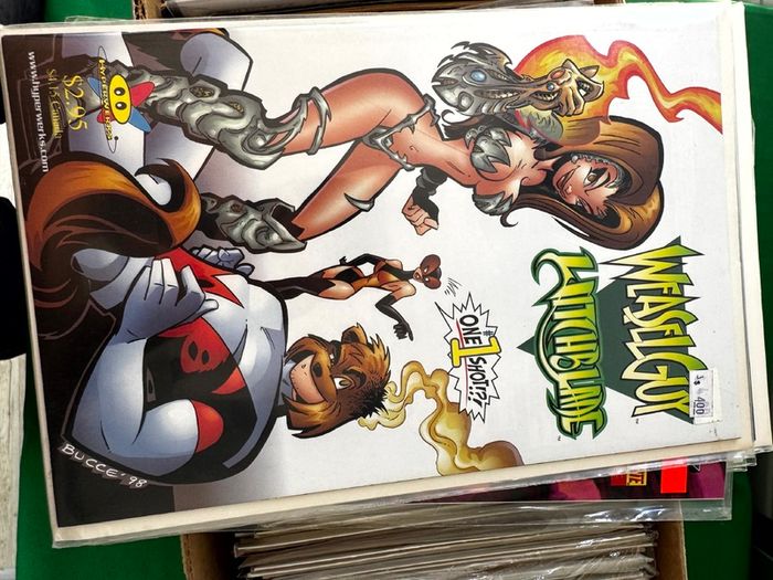 Indie Long Comic Box w 250 Comics for Sale