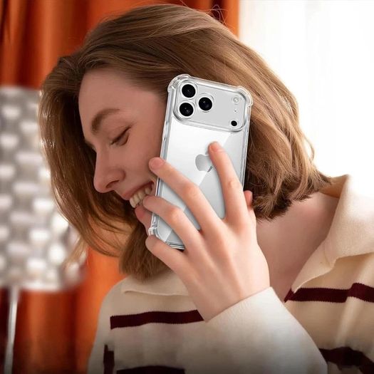Case for iPhone 18 Pro Max, 17 Pro Max, 17e, 16e, 15 Silicone Gel Cover Clear Transparent Shockproof Shell