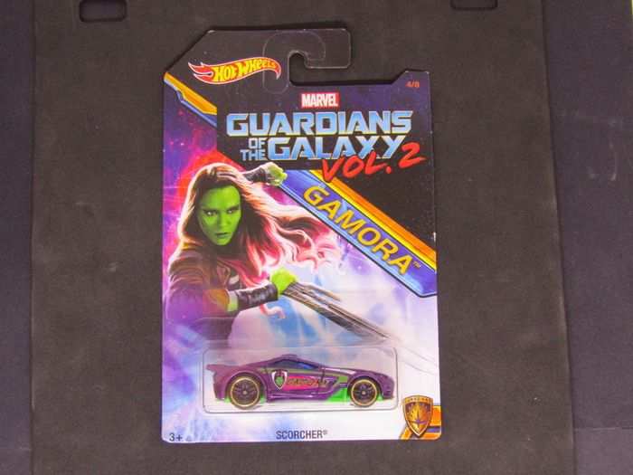 Hot Wheels Marvel Guardians of the Galaxy Gamora Hot Wheels Guardians of the Galaxy Vol 2, Gamora Brand New Sealed