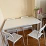 ikea table and 4 chairs Image 5