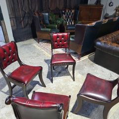 4 chairs chesterfield