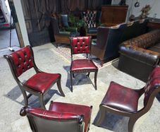 4xchesterfield chairs
