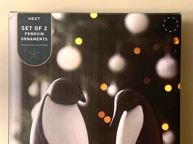 NEXT Penguin Ornaments