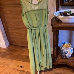 Jolie Moi summer green dress