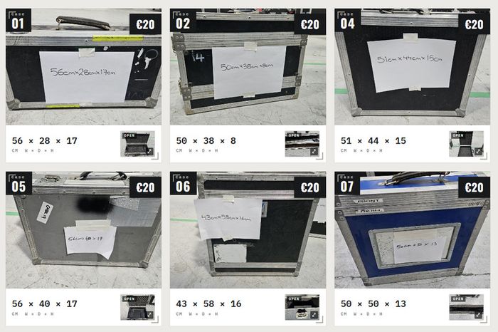 Flight case clearout