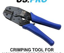 US PRO Crimping Tool For Non Insulated Terminals - Ratchet Type 6736