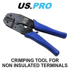 US PRO Crimping Tool For Non Insulated Terminals - Ratchet Type 6736