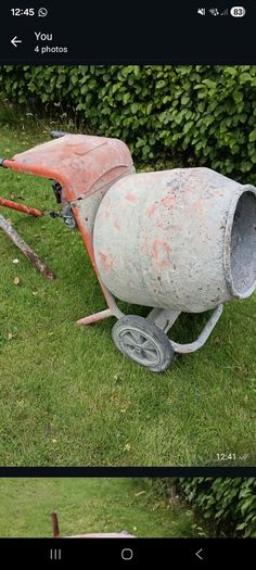 cement mixer